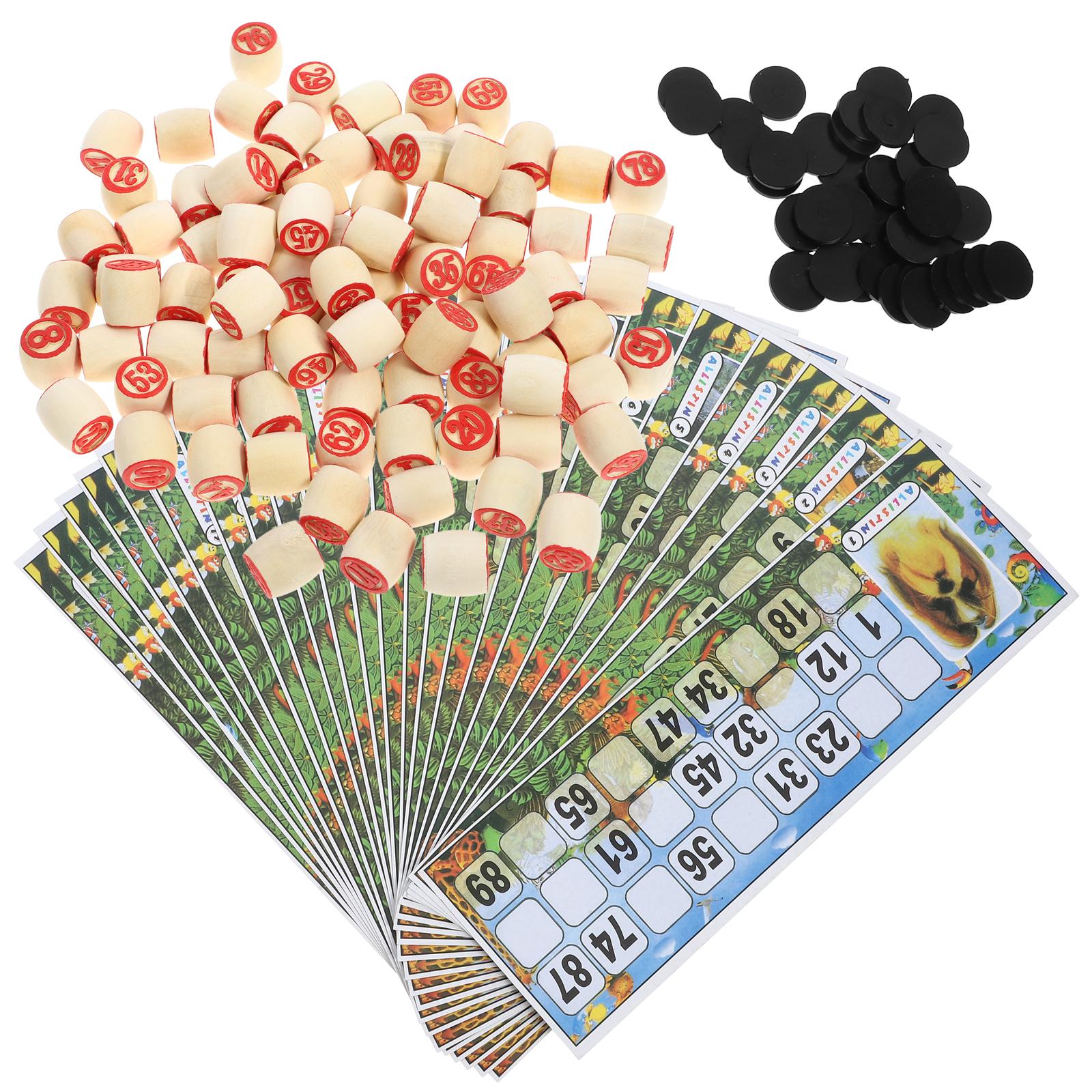 Party Games Bingo - 1 Juego de piezas de ajedrez