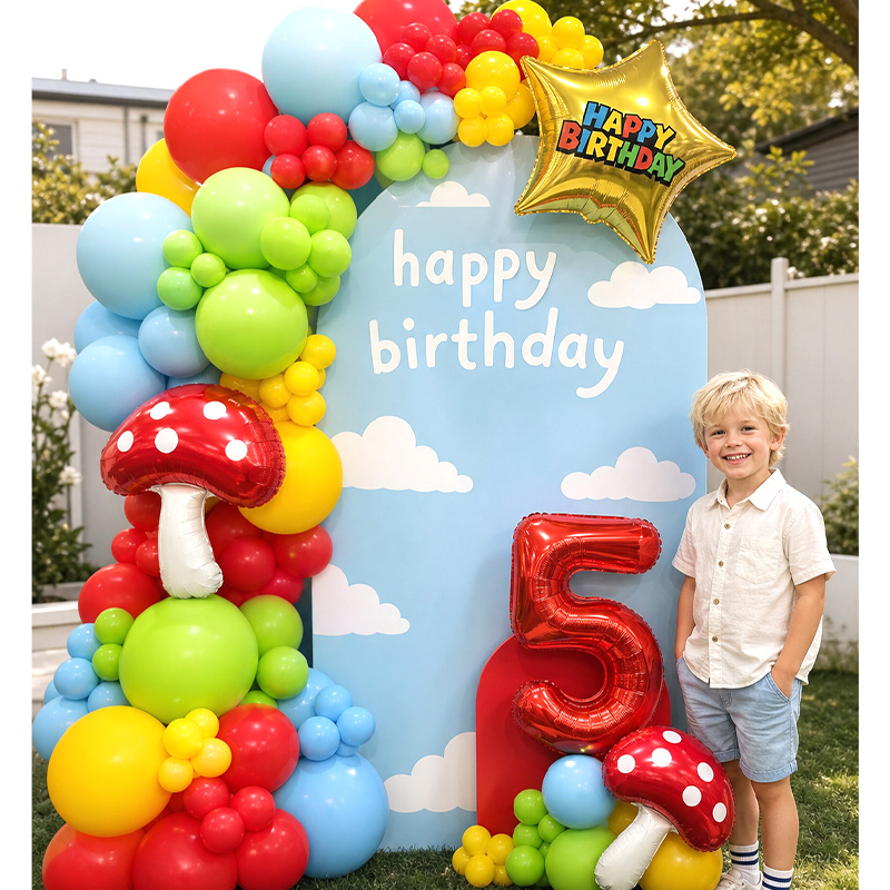 Party Games Bunny - Super Bors, Arreglo de Globos con