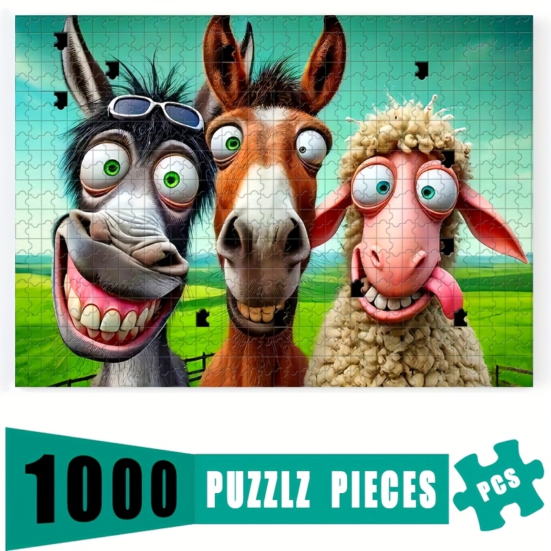 Party Family Games - Juego de rompecabezas de 1000 piezas