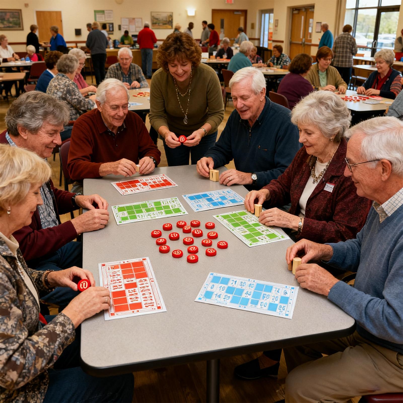 Party Games Bingo - Juego de Bingo de madera, divertidos