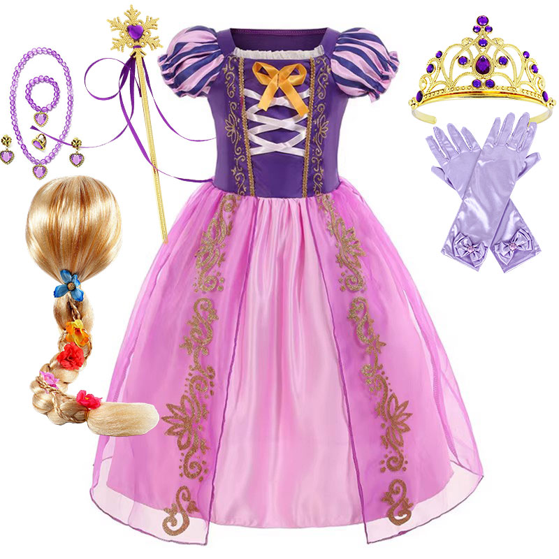 Disfraz de Princesa Rapunzel d - Party Games Crossplay reseña y precio