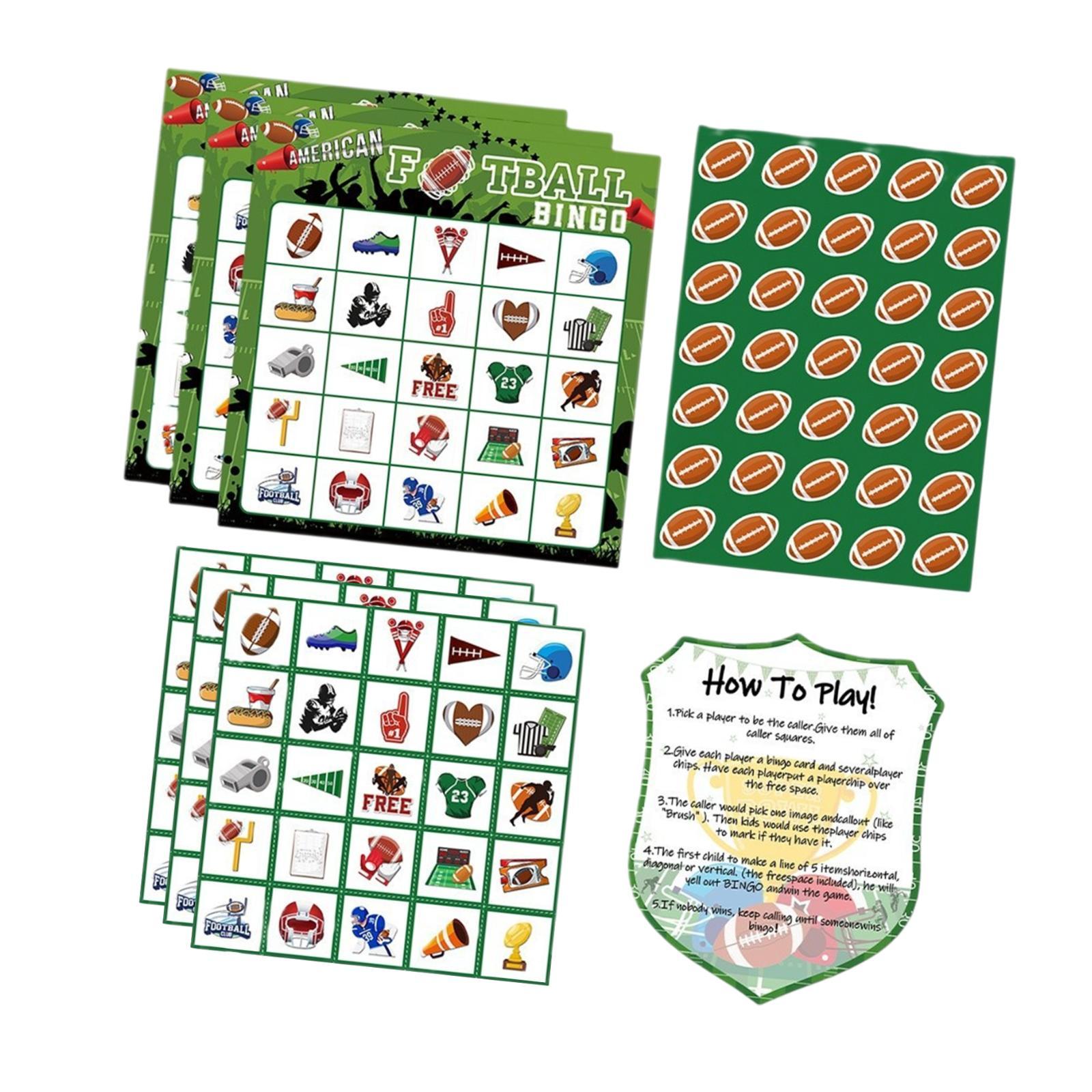 Tarjetas de juegos de Bingo fa - Party Games Bingo reseña y precio