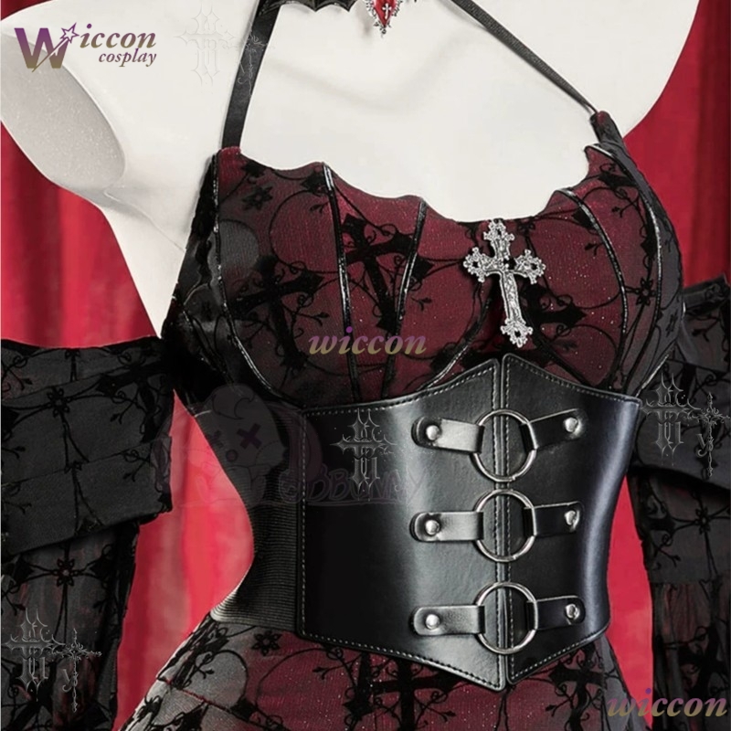 Vestido Gótico Original con Cu - Party Games Crossplay reseña y precio