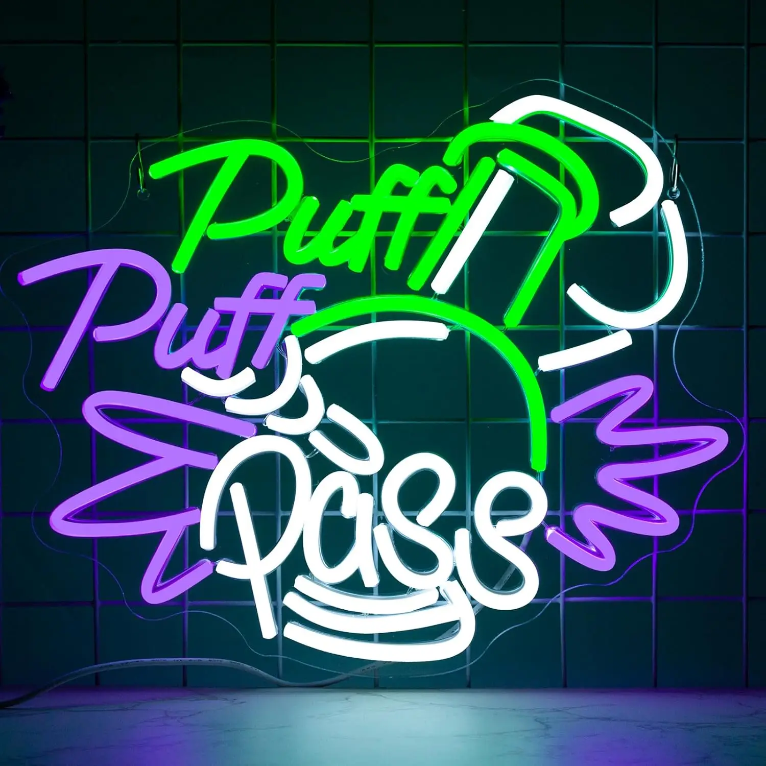 Letrero de Neón Puff Puff Pass - Party Games Game Pass reseña y precio