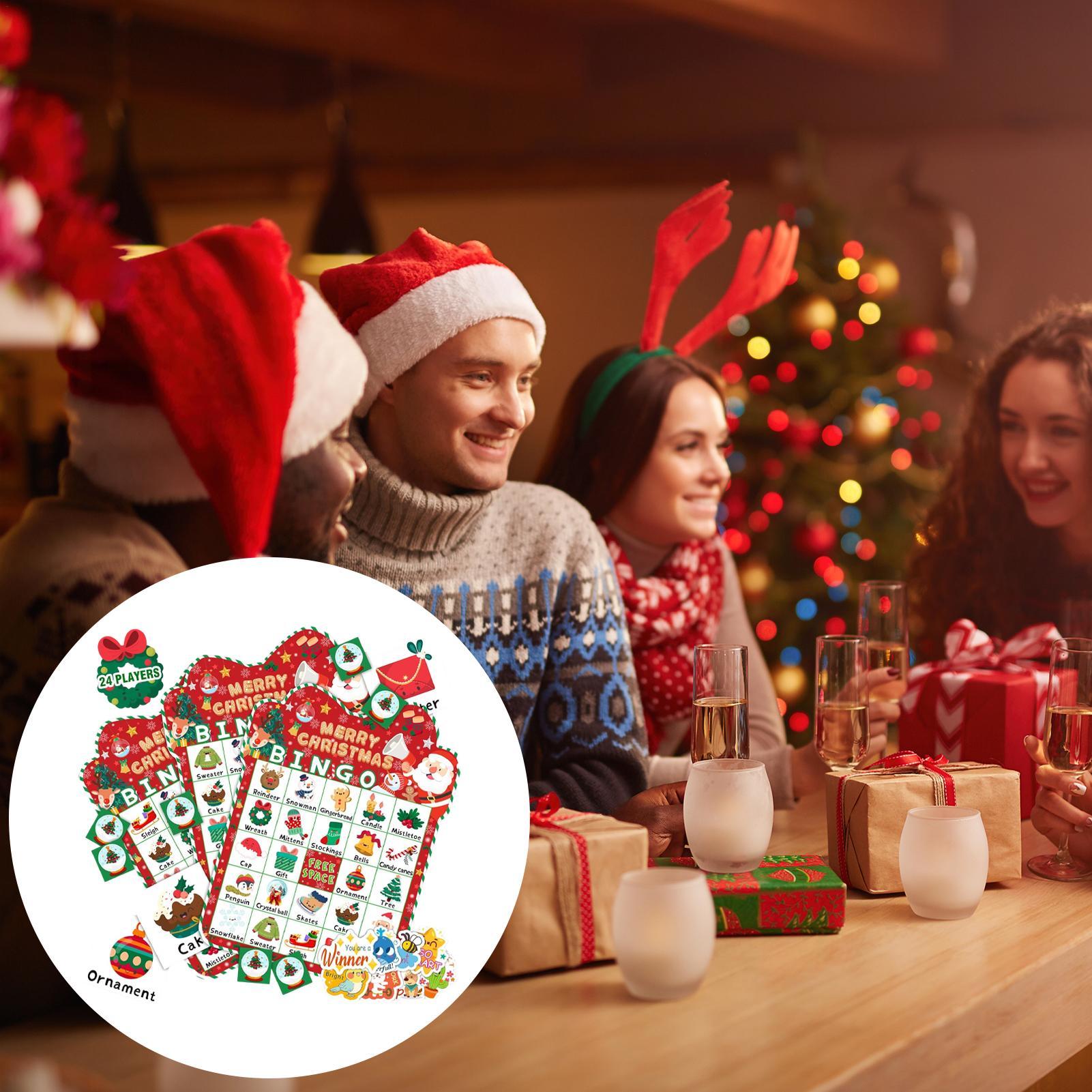 Tarjetas de Bingo de Navidad p - Party Games Bingo reseña y precio