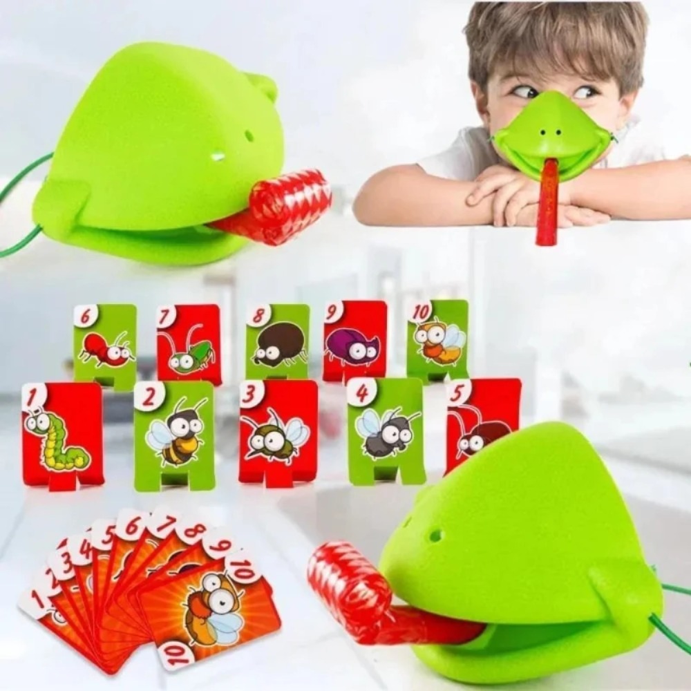Máscara de Rana Lagarto con Le - Party Family Games reseña y precio