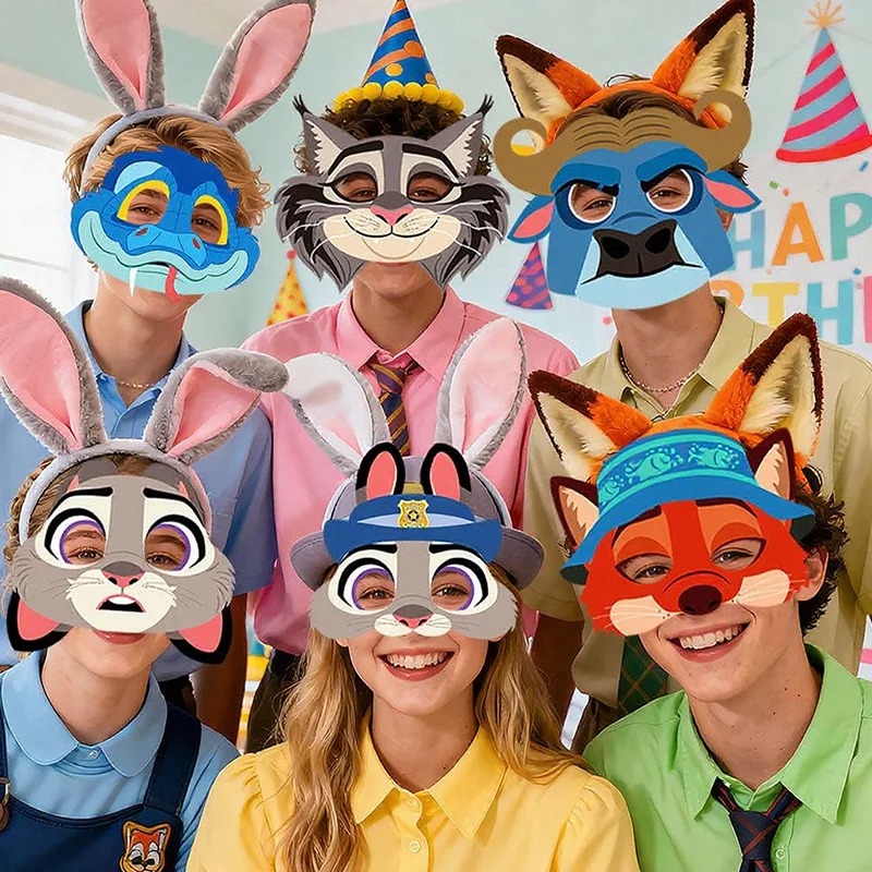 Figura Dsn, 12 Piezas/set, Zoo - Zootopia Party Games reseña y precio
