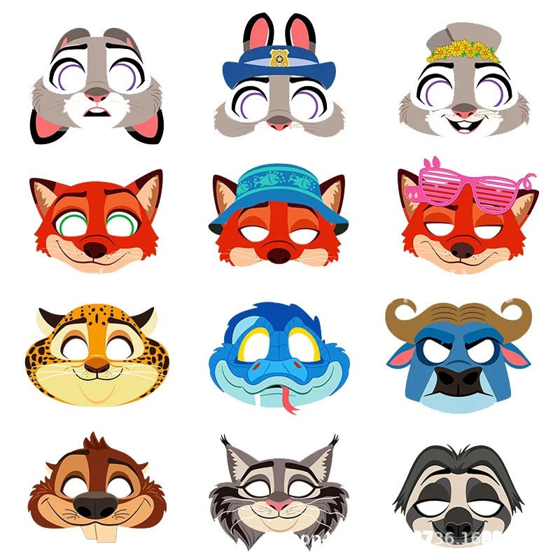 Figura Dsn, 12 Piezas/set, Zoo - Zootopia Party Games reseña y precio