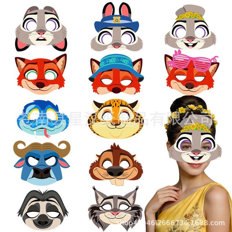 Figura Dsn, 12 Piezas/set, Zoo - Zootopia Party Games reseña y precio