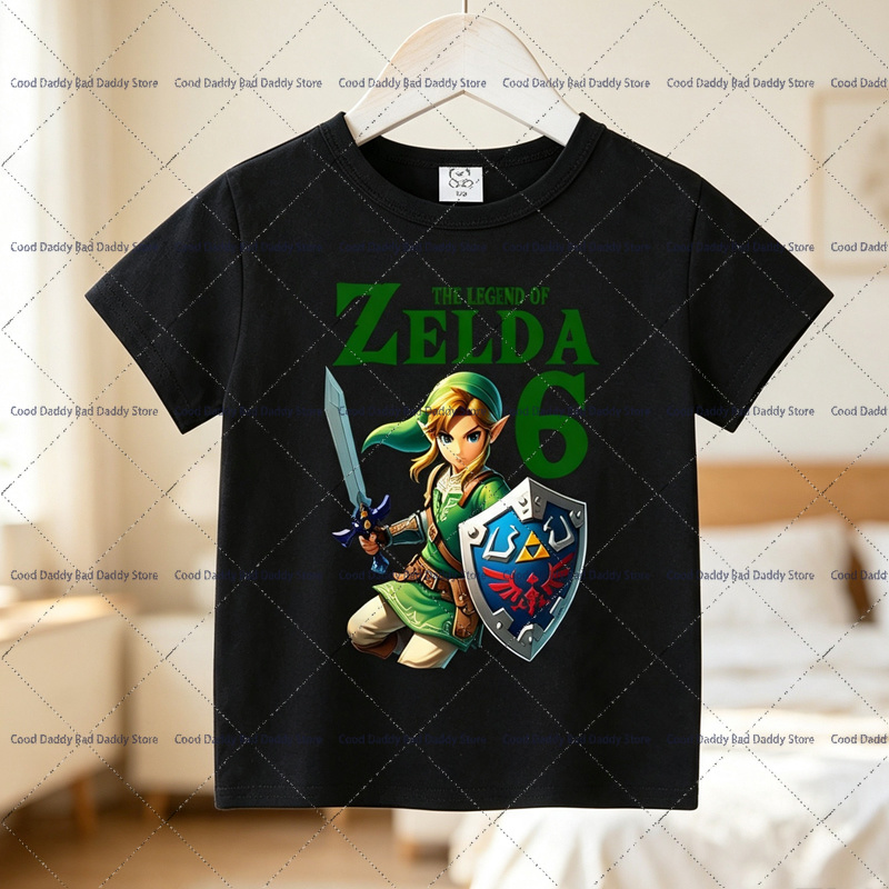 Camiseta del juego The Legend  - Zelda Party Games reseña y precio