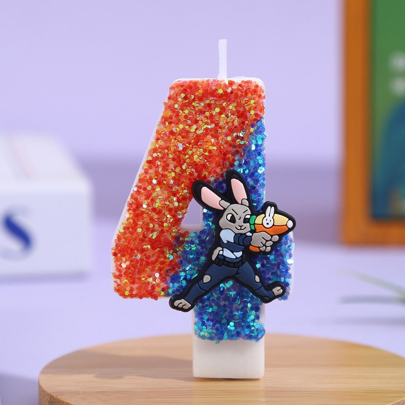 Velas de Cumpleaños 3D con Núm - Zootopia Party Games reseña y precio