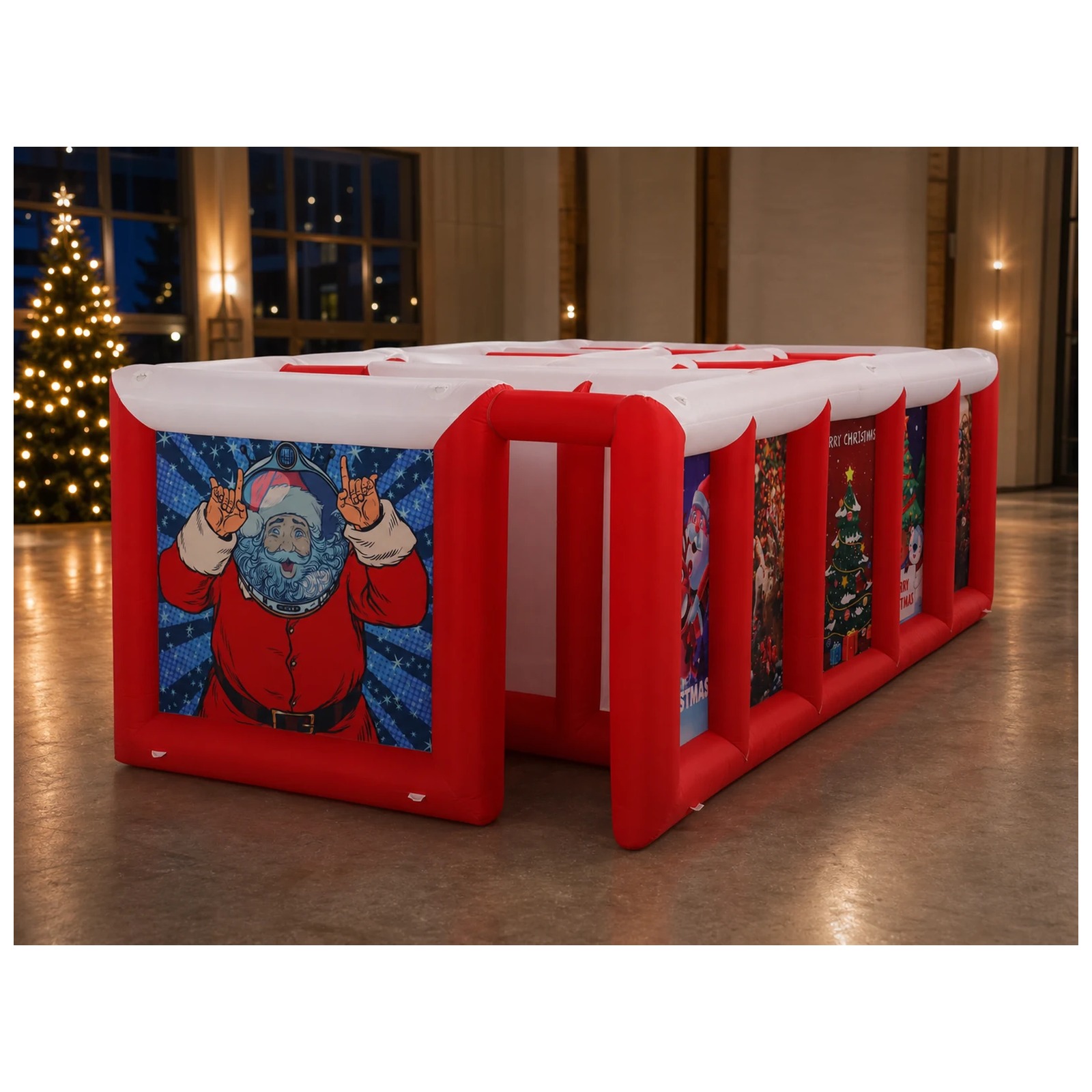 Laberinto Inflable Grande Rojo - Kids Party Games reseña y precio