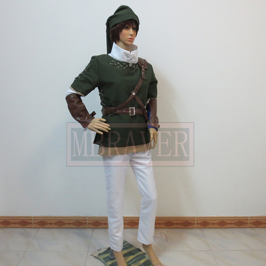 Zelda Link Cosplay Costume Hal - Zelda Party Games reseña y precio