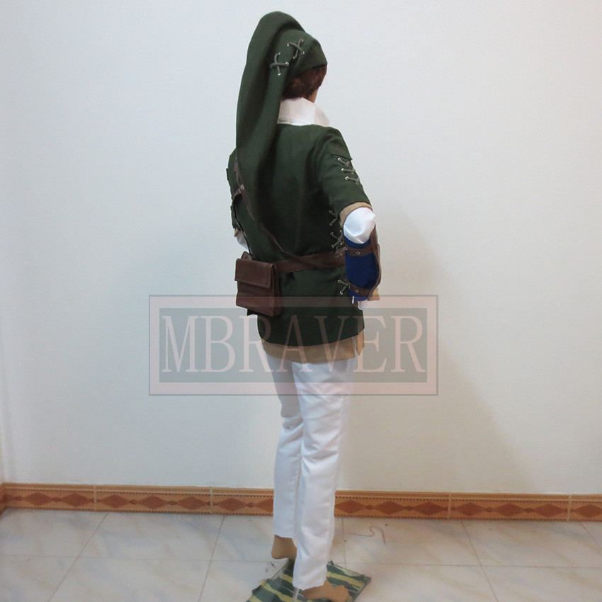 Zelda Link Cosplay Costume Hal - Zelda Party Games reseña y precio