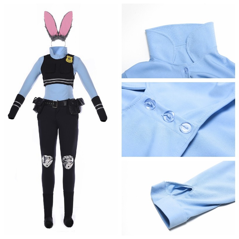 Disfraz de Judy Hopps para muj - Zootopia Party Games reseña y precio